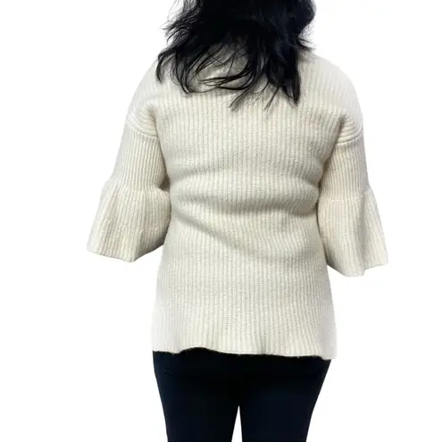 Derek Lam 10 Crosby Wool Ruffled Sweater Size Large