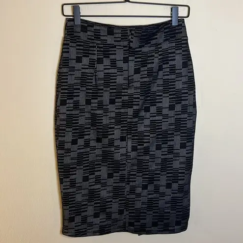 Anthropologie Maeve Bobbie Pencil Skirt Size XS Black