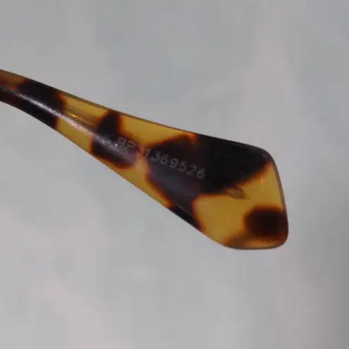 Miu Miu Light Havana Brown Sunglasses Jeweled Cat Eye 100% UV Protection