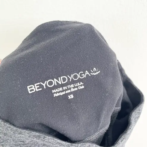 Beyond Yoga Grey Space Dye Leggings