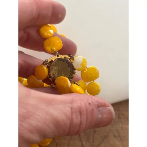 Vintage egg yolk colored Multi