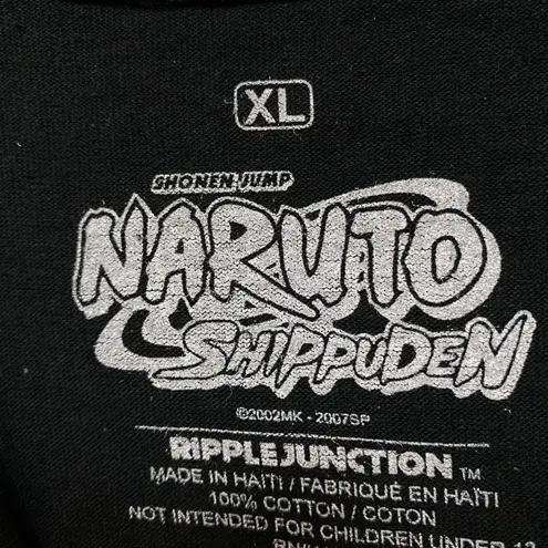 Naruto Shippuden Kakashi Story T-Shirt size XL