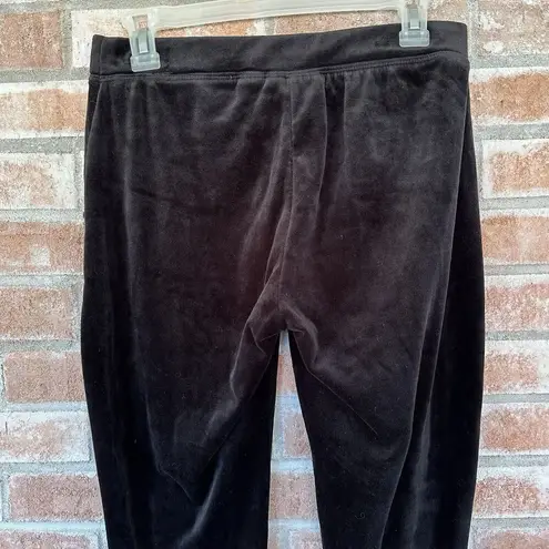 House of Harlow 1960 Velour Joggers Sweatpants Black Small