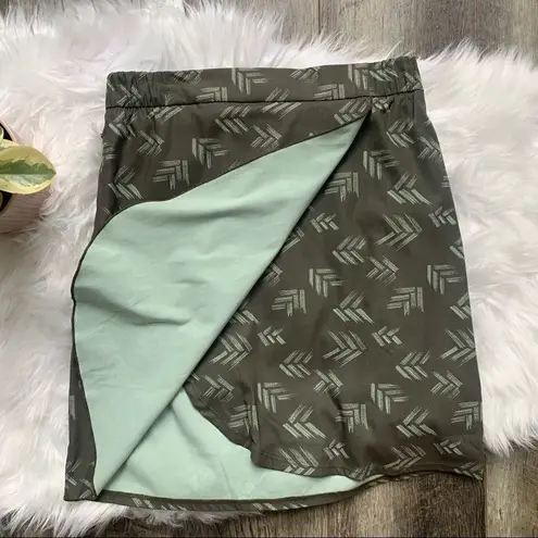 Toad & Co. Whirlwind Wrap Skirt Dark Moss Green XS Green