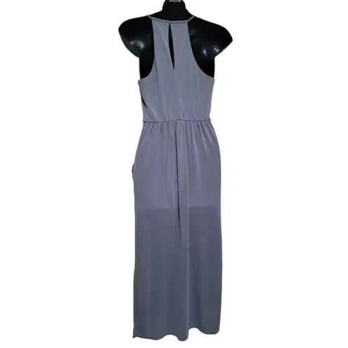 BCBGeneration  Gray Spaghetti Strap  Dress Sz Xsmall