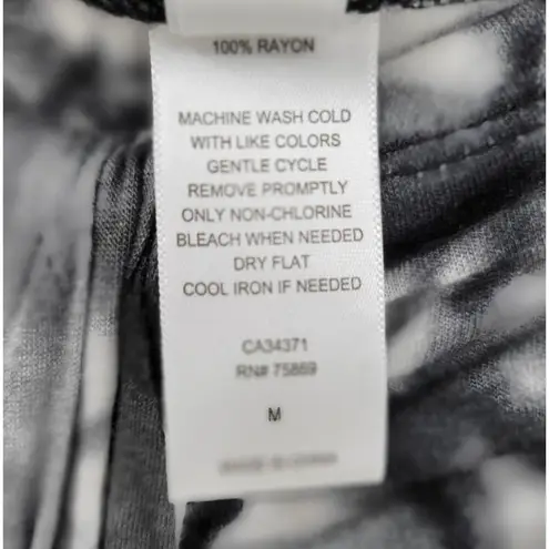 Hula Honey Womens Dress Medium Gray White Tie Dye Strapless Maxi Summer Beach