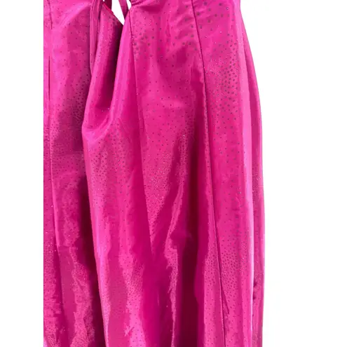 Jessica McClintock Vintage Gunne Sax Pink Strapless Prom Dress Y2K 80s 90s 7/8