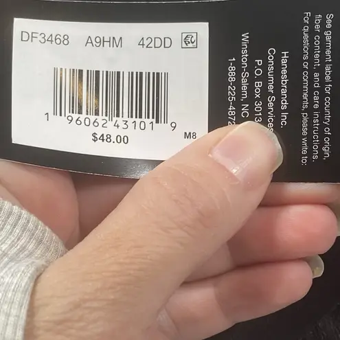 NWT Bali Comfort Revolution 42DD Black Soft Touch Wire Bra Smoothing Cool Fabric Size undefined