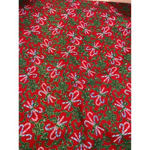 Vintage Handmade Penguin Christmas Vest Womens North Pole Reversible Holiday M/L Blue Size L