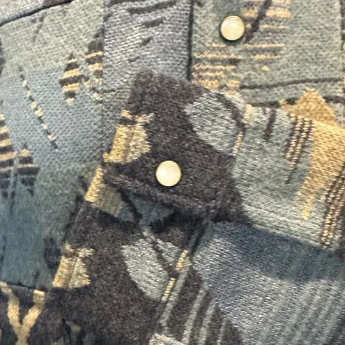 Ralph Lauren RRL Southwestern jacket Wool, linen, cashmere blend N… Blue Size undefined