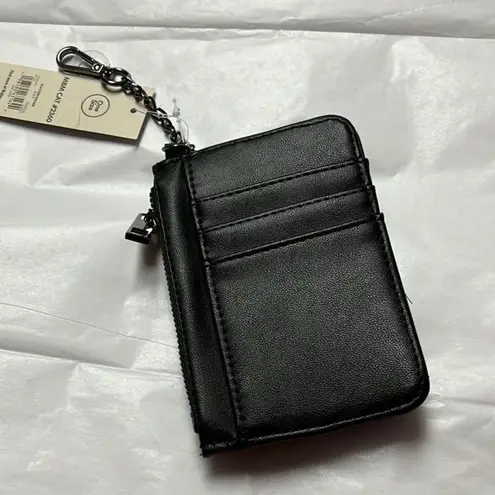 NWT PU leather Black Wallet