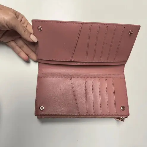 Dagne Dover DANGE DOVER Blush Slim Bifold Card Wallet