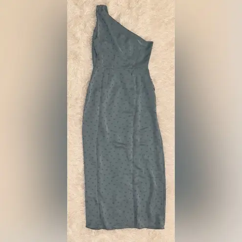 NWOT ANTHROPOLOGIE Favorite Daughter The Singles Table Dress Size 0 Slate blue