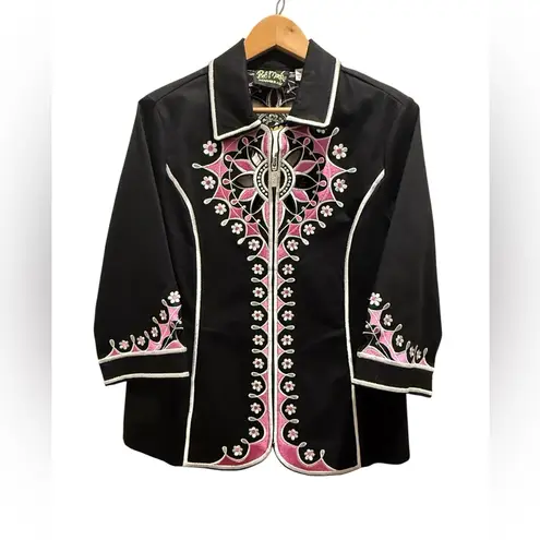 Bob Mackie NEW Embroidered Jacket size M
