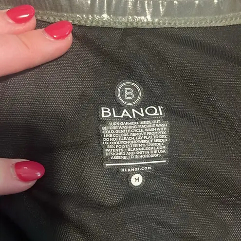 Blanqi Olive Green Maternity Pocket Leggings NWT Medium