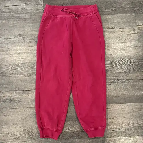 Lululemon  Scuba Relaxed Fit High-Rise Jogger in Pomegranate thumbnail 5