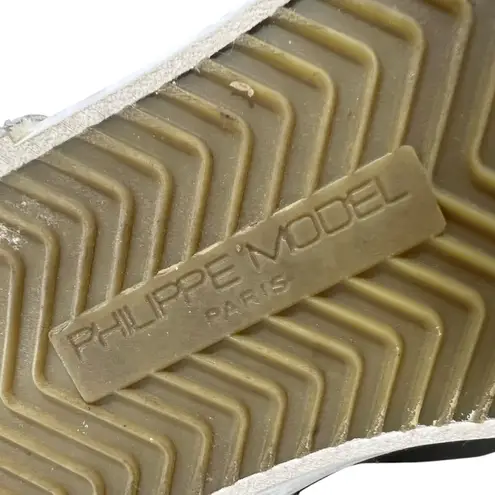 Philippe Model PRSX High Sneaker in Camouflage Military Fuschia Green Size 6 - Image 11