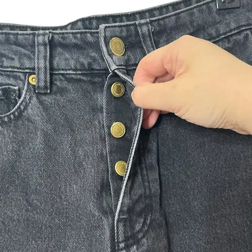 BY MALENE BIRGER Milium Black Denim Jeans Size XS Mid Rise Straight Fit