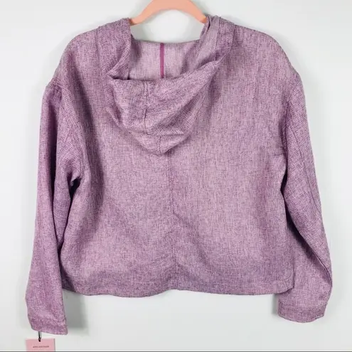 Avec Les Filles Lightweight Jacket Hoodie Purple