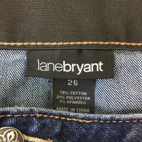 Lane Bryant  Blue Capri Jeans 26