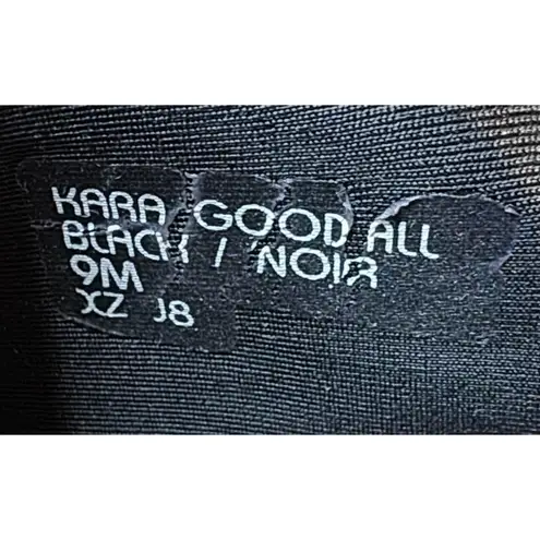 Earth Shoes Womens Size 9 Black Goodall Leather Closed Toe Fisherman Sandals