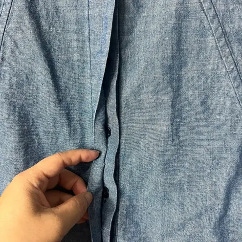 Proenza Schouler  100% Cotton SHORT SLEEVE TOP Size 4