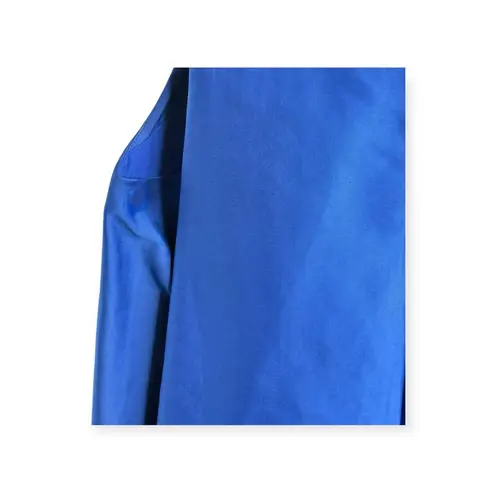 FRNCH 𒀭 Shimmery Sleeveless A Line “Tent” Dress 𒀭Royal Blue 𒀭L