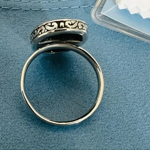 Samuel B. Sterling Silver Bezel Set Abalone Balinese Oval Ring, Sizes 6, NWT