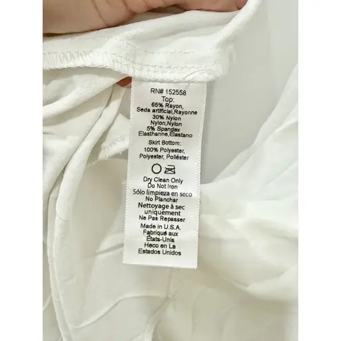 NWT Delfi Collective Caroline Pleated Colorblock Maxi Dress Black Women's Medium