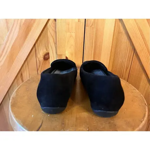 Baretraps  MEMORY FOAM Black Women’s Slip On Soft Suede Leather Shoes Sz: 6.5M