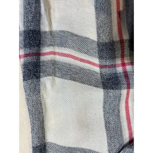 Rails Red White Blue Hunter Plaid Button Up Flannel Preppy Indie Cozy MEDIUM - Image 5