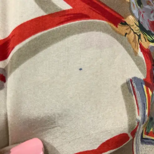 Vintage Details Sportswear Womens Silk w/pockets Zip Up Bomber Jacket S Flawed