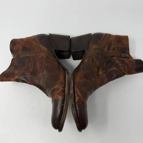 FREEBIRD by Steven Salt Distressed Cognac Western Boots Women’s Size 10 - Image 11