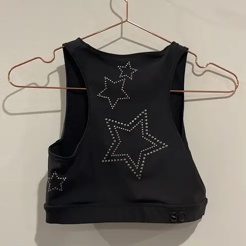 SoulCycle  High Neck Star Sports Bra. Size small