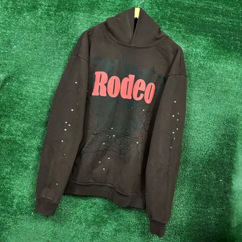 Travis Scott x SP5DER ATL Rodeo Days Before Rodeo Hoodie Size Large