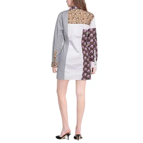 Alexander McQueen NWT No. 9 by Shirtdress Sz XS | Floral Colorful Designer