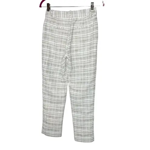 Something Navy  Barbie Tweed Trouser in Beige Combo 2 thumbnail 8