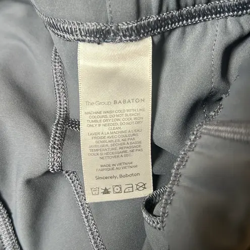 Babaton THE GROUP  grey high rise control athletic jogger pants | medium