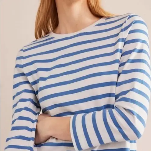 Boden Quarter Sleeve Striped Mini T