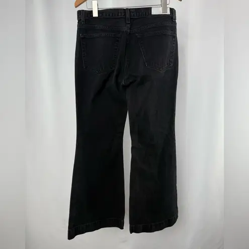 RE/DONE Originals 70's Low Rise Bell Bottom in Black Size 29