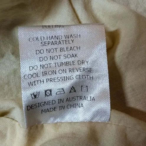 Seven Wonders Dress Fruit Maxi Whimsy Tropical Vacation Resort Beach Women Small Blue Size undefined