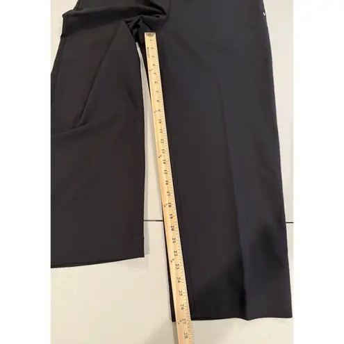 Michael Kors  Dress Pants Womens 14 Black Wide Leg Quiet Luxury Career Workwear
