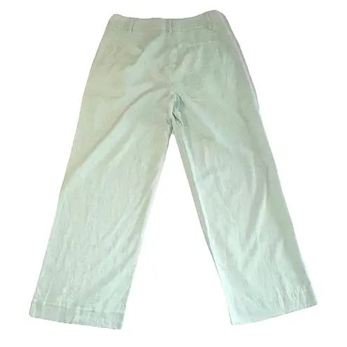 Habitual NWT Linen Viscose Pants Sky Blue Size 4 Nautical Beach Lightweight
