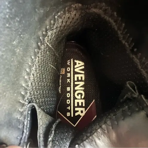 Avenger Fortune Carbon Safety Toe Women's Lace Up Boot Size 8.5 SKU#241226 Black