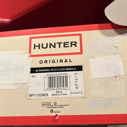 Hunter NIB  Pink Play Clogs - Image 4