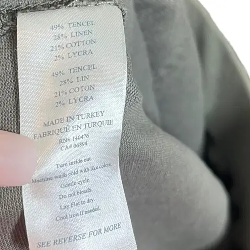 Faherty Arlie Day Jogger Pants Surplus Green Linen Cotton Women’s Size Small S