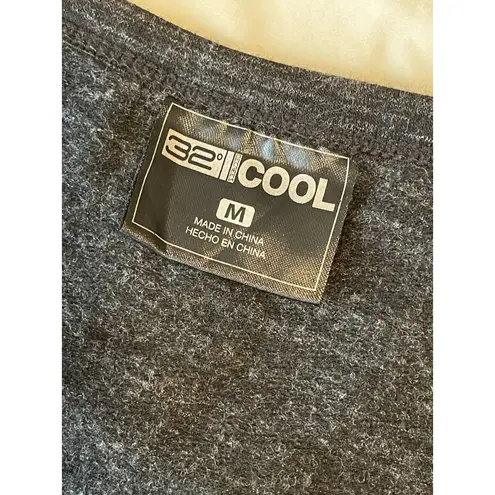 32 Degrees Heat 32 Degrees Women Size M Short Sleeve Casual T -SHIRT Dress Gray Pockets