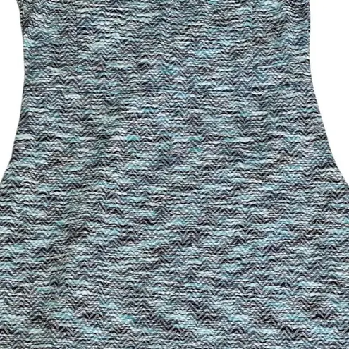 MPG Dress Athletic Racerback Tank Blue Patterned Casual Dress with Pockets Sz Sm