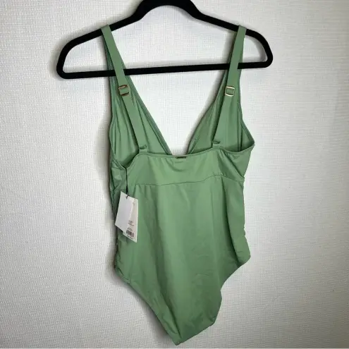 Nicole Miller  | NWT Green One Piece‎ Swimsuit Large Woman’s