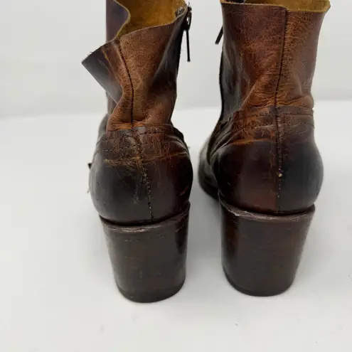 FREEBIRD by Steven Salt Distressed Cognac Western Boots Women’s Size 10 - Image 9